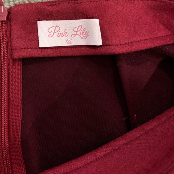 NWOT! PINK LILY Mini Skirt - Picture 3 of 6
